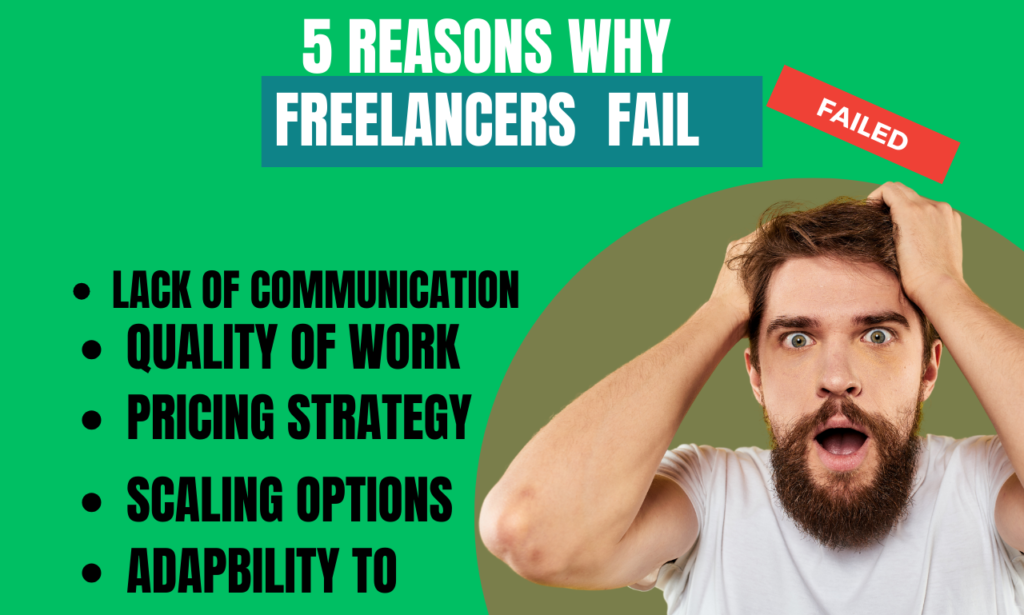 reasons freelancers fail